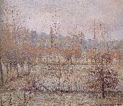 Camille Pissarro Morning frost oil painting